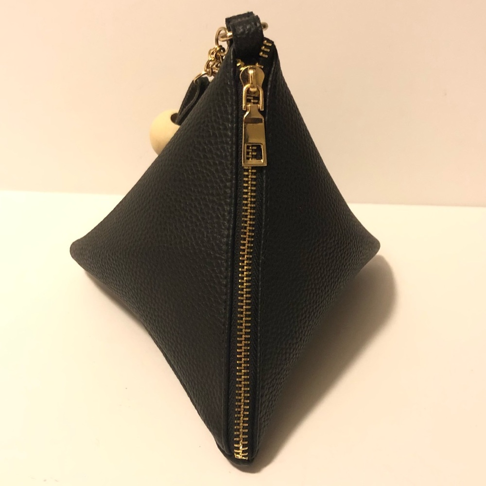 Black Pyramid  Wristlet Mini Bag New - Picture 5 of 6
